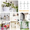 Lyeteung 10 Sets M4 Spring Folding Anchors Tilting Dowels Plasterboard