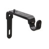 Umbra 244930-038 , Black Adjustable Bracket for Drapery Rod, Single