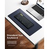 Foldable Bluetooth Keyboard with Numeric Keypad, Samsers Full-Size Wireless Folding