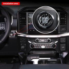 Car Engine Start Button Decor Sticker for Ford F150