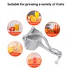 Manual Juice Squeezer Aluminum Alloy Portable Orange Lemon Squeezer Fruit