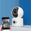Home Security Camera 2MP Dual Lens Night Vision Remote Control