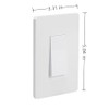 Smart Light Switch Without Neutral Wire,WiFi HUB has Compatibility Requirements,Single