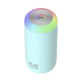 O-Mei Stars Plant Humidifier, 350ml USB Mini Humidifier for Plants, Small Plant Humidifier with Night Light, Cool Mist Humidifier Baby, Plant Humidifier indoor, Small Humidifier (Cyan)