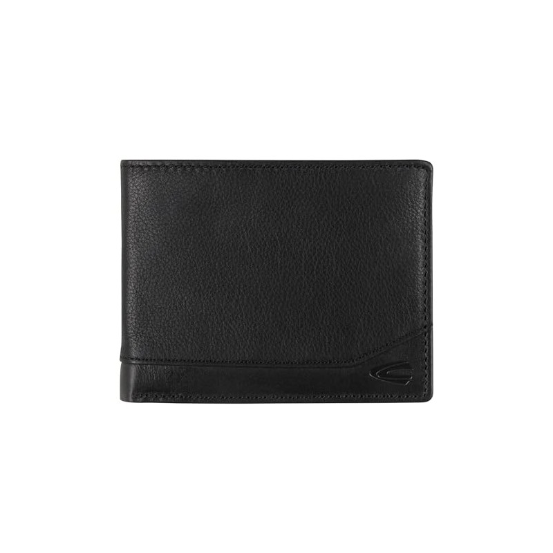 camel active Men's Stone 004664 Travel Accessory Wallet, black, M