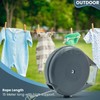 Retractable Clothes Line | Washing Line Retractable Outdoor & Indoor