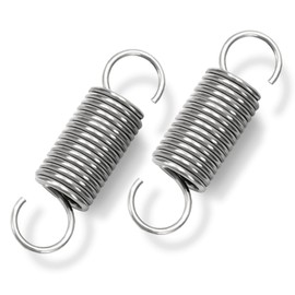 GUNGY Tension Springs with Hooks Stainless Steel Tension Spring 60 mm Outer Diameter 16 mm Wire Diameter 2 mm Maximum Tension 8.8 kg 2 x 16 x 60 mm Pack of 2