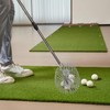 TNZMART Golf Ball Retriever Roller Stainless Steel Telescopic Adjustable Height