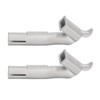 2Pcs Wide Mouth Welding Nozzle Rectangle Stainless Steel Plastic Welder