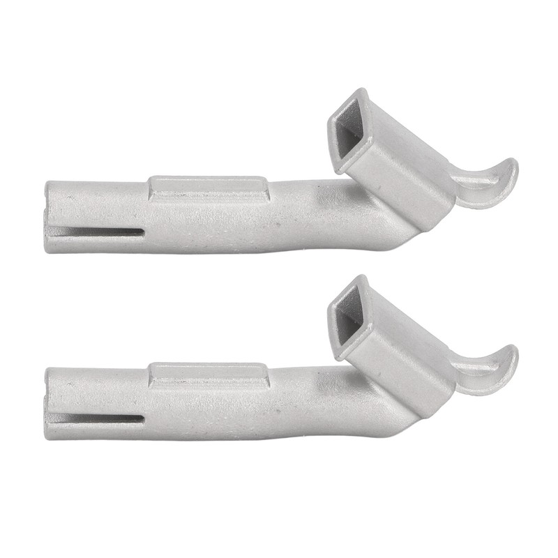 2Pcs Wide Mouth Welding Nozzle Rectangle Stainless Steel Plastic Welder