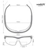 voltX 3 x GT ADJUSTABLE Bifokale Lesen Schutzbrille (KLAR, GELB,