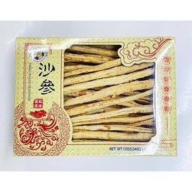 Dried Radix Glehniae Chinese Herbal Root, 12 oz (340g) 沙參