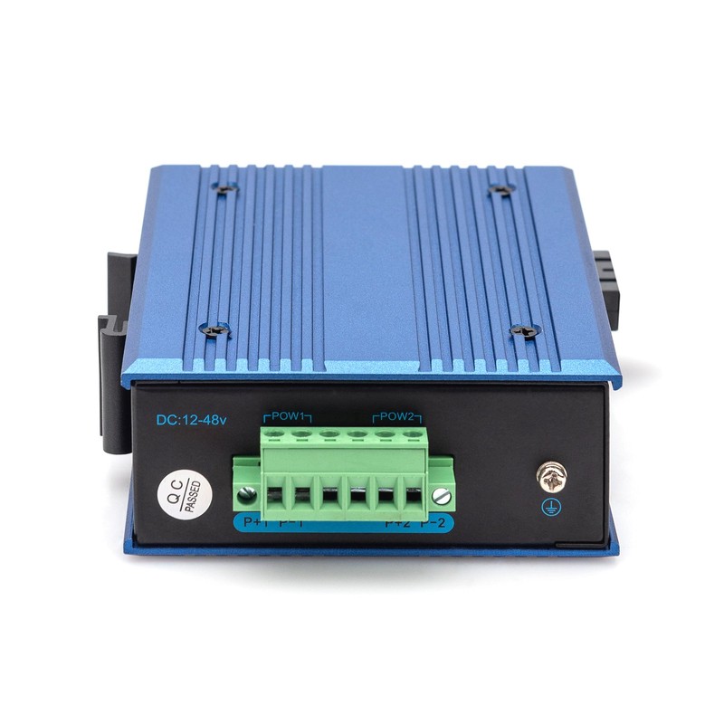 DIGITUS Industrial Gigabit Media Converter - 1 RJ45 Port, 1