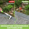 WORKPRO Weed Cutter 2-Piece with Handle, Weed Remover Tool Set