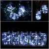 SunKite Solar Mason Jar Lights, 12 Pack 30 LED Waterproof