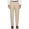 Savane Men's Ultimate Performance Pleated Chino Pants with Expandable Waist,