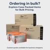 1st Choice 6 mil Orange Gloves, Disposable, Latex Free, Raised