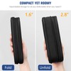 FINPAC Expandable Pencil Case, Large Capacity Pencil Box, Pen &