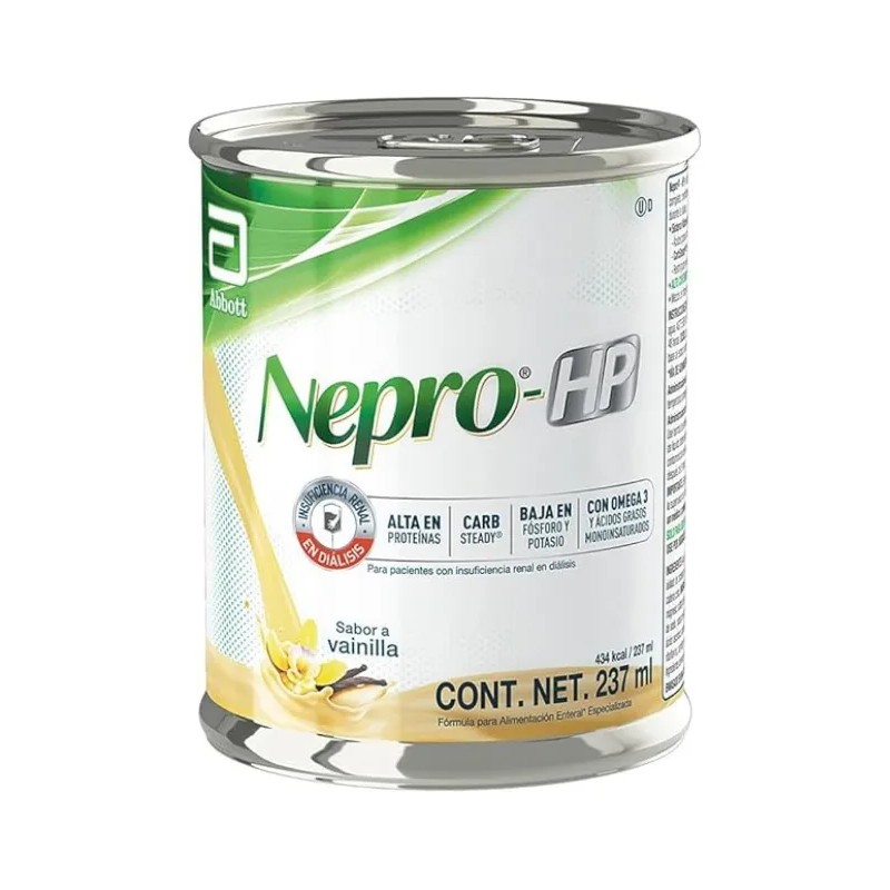 Nepro HP high Prot 237ml Sabor Vainilla Caja Con 24
