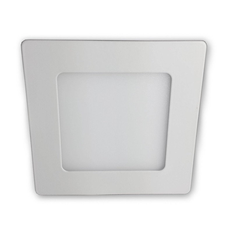 LICHT DISCOUNT 6 W LED Mini Panel Light Recessed Square