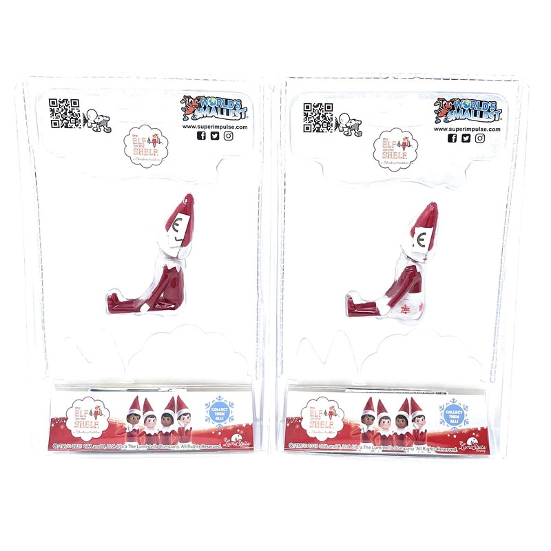 Worlds Smallest World's Smallest Elf on The Shelf Bundle Set
