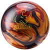 Brunswick Rhino Bowling Ball, Red/Black/Gold, 16 lb