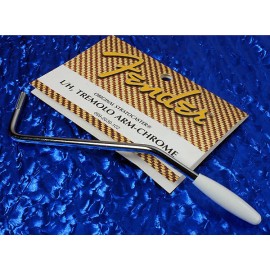 Angela Instruments Fender Vintage Strat Tremolo Arm, LH Left Hand Chrome White Tip 10-32 0992039102