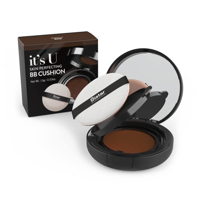 Sistar Skin Perfecting BB Cushion Full Coverage Long Lasting Natural