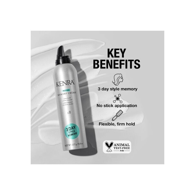 Kenra Nitro Memory Creme Firm Hold #18 8 oz -