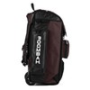 Boombah Catchers Superpack Hybrid Rolling Bat Bag - Black/Maroon -