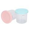 Ice Cream Pints Transparent Reusable Pints Homemade Ice Cream Container