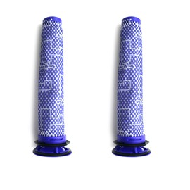 YanBan Washable Pre-Filter for Dyson V6 V7 V8 DC62 DC61 DC58 DC59 DC74# 965661-01 Pre Motor Head Stick Filters (Pack of 2)