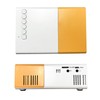 Portable mini projectors LED micro projector 1080P home party meeting