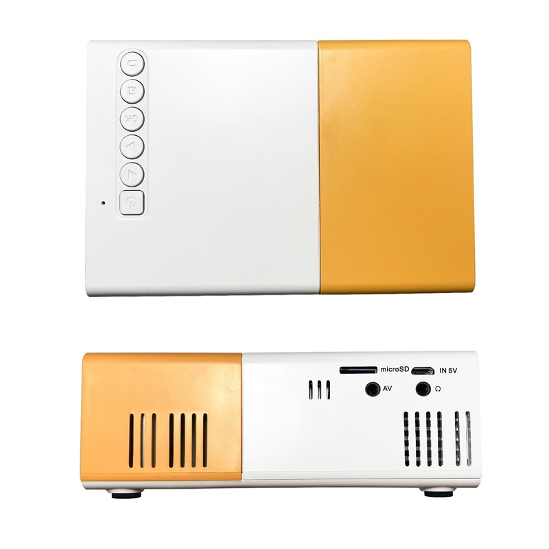 Portable mini projectors LED micro projector 1080P home party meeting