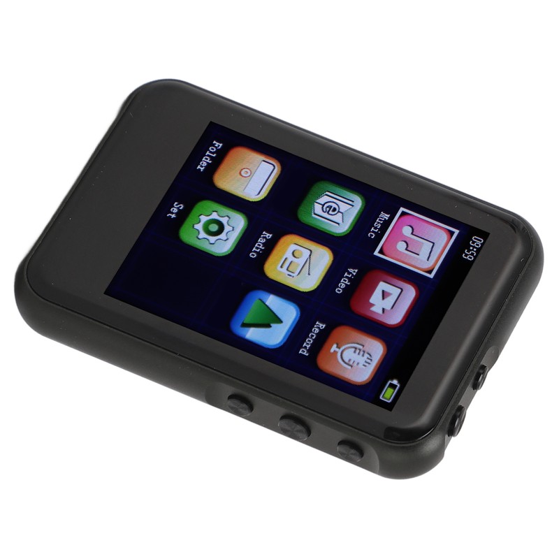 1.5 Inch Portable MP3 Player Capacitive Touch Control AI Noise