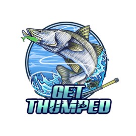GET THUMPED Soft Shrimp Bodies, Saltwater Bait 3 Pack (unrigged) (Off White, 2.8")