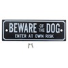 AB Tools Two Garden Gate Signs - 'Beware of Dog'