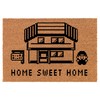 Welcome Doormat Coco Coir Door Mat Gift Home Sweet Home