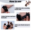 Bzzerumy Hand Trainer 5-Finger Grip Strength Trainer - Set of