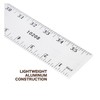 Mayes 10208 36 Inch Straight Edge Aluminum Ruler, Heavy Duty