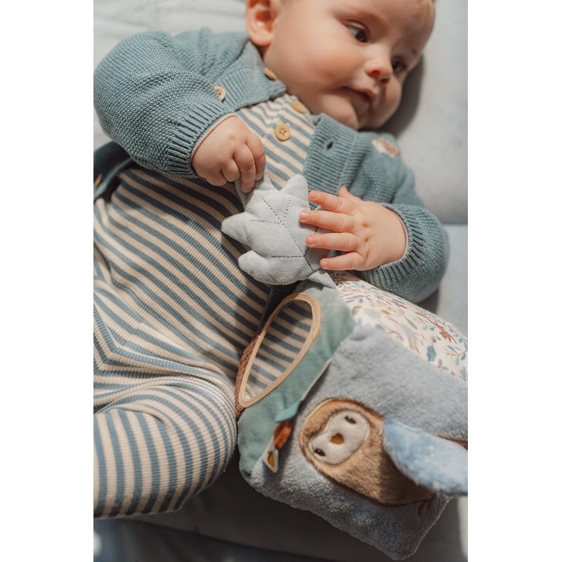 Little Dutch 8909 Fabric Activity Feeling Cube - Forest Friends