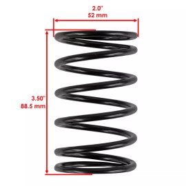 Caltric Primary Drive Clutch Black Spring For Polaris Rush600 Rush800 2010-2014