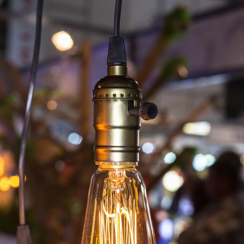 12 Pack Lamp Knobs Lamp Turn Knob On/Off Replacement Light