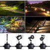 GWHOLE 4Pcs Waterproof IP66 Outdoor Electric Junction Project Box, 3-Way