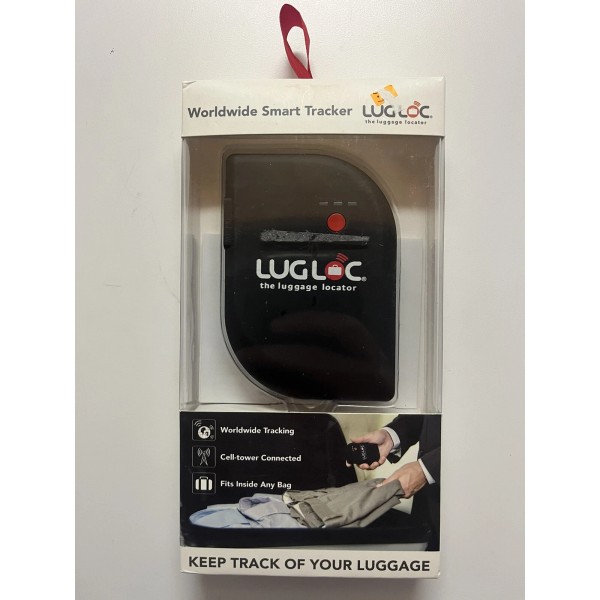 LugLoc Luggage Tracker The Worldwide Smart Lost Baggage GSM Locator-NEW