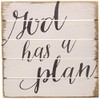 Sincere Surroundings PET10338 God Has a Plan 8 x 8,
