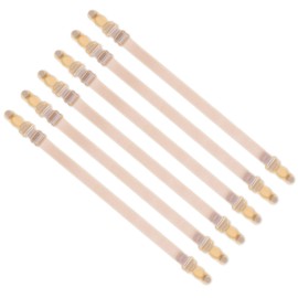 6 PCS Bra Strap Holders for Slipping Women's Bra Strap Clips Adjustable Elastic Bras Straps Non-slip Keep Bras Straps in Place