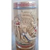 Budweiser Vintage 1980 Budweiser Stein Beer Mug 1984 Olympics Soccer