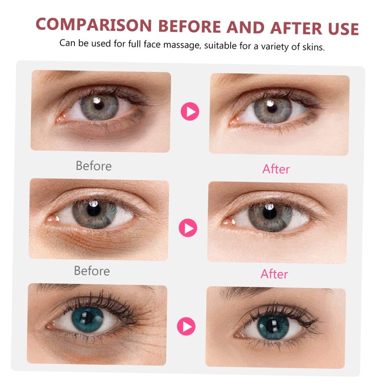 Housoutil 1set Jade Roller for Face Neck Cooling Jade for