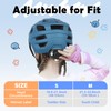 Kids Bike Helmet, 2 Size Adjustable for Youth Toddler Boys